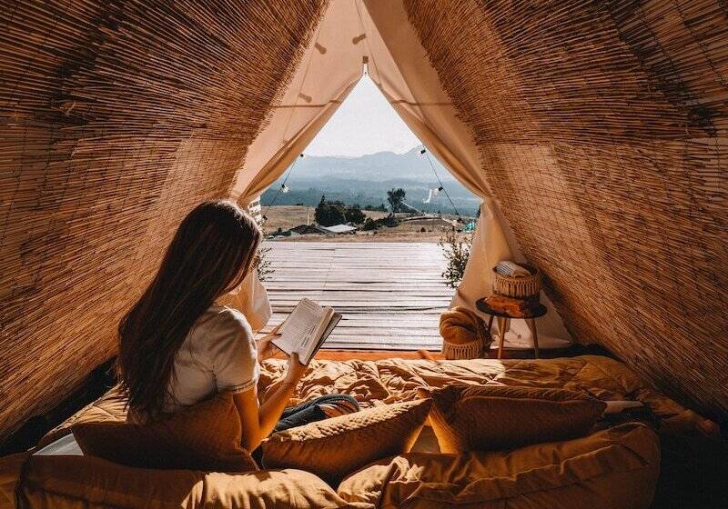Отель Bajo El Cielo Glamping