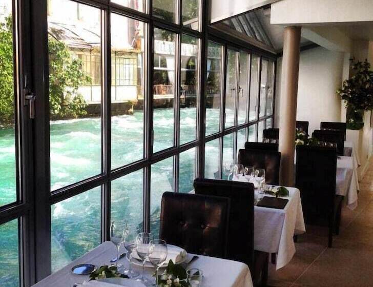 בית מלון כפרי Restaurant Du Parc En Bord De Rivière