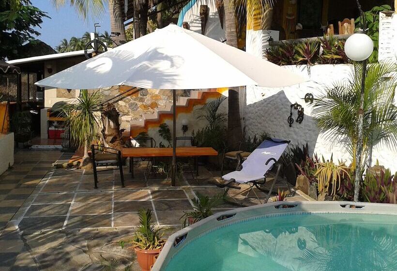 مبيت وإفطار Casa Artista Bnb Manzanillo