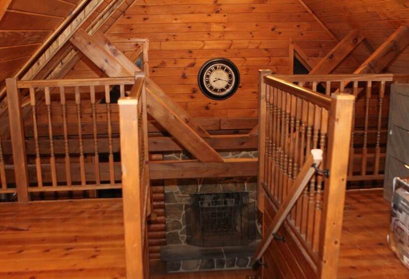 Equestrian House  Log Cabin