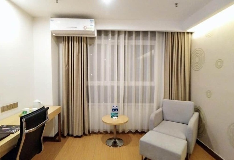 فندق Greentree Inn Baoji Fengxiang Donghu Business