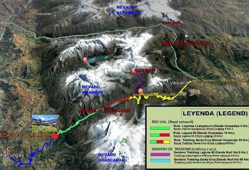 تختخواب و صبحانه Tullpa Rumy