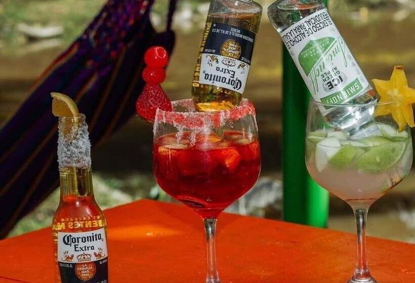 ホテル Cabañas Y Restaurante El Viejo Tambo