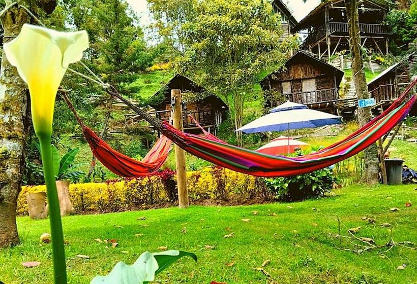 ホテル Cabañas Y Restaurante El Viejo Tambo