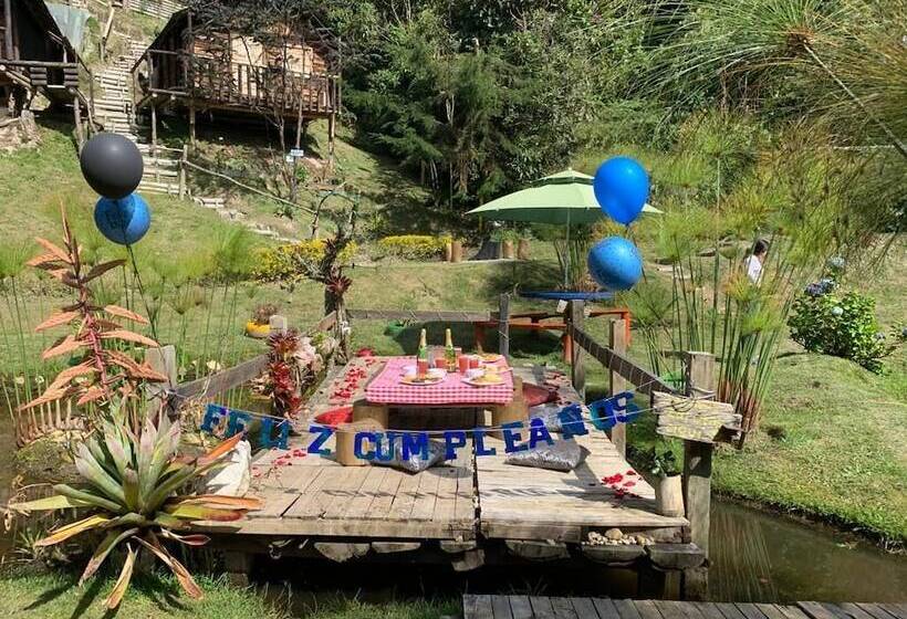 ホテル Cabañas Y Restaurante El Viejo Tambo