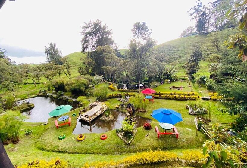 ホテル Cabañas Y Restaurante El Viejo Tambo