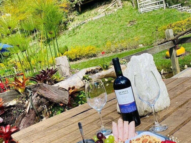 ホテル Cabañas Y Restaurante El Viejo Tambo