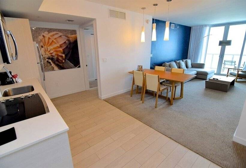 فندق Stunning Ocean & Bay View Residence 1 Bed 1 Bath @ Beachwalk