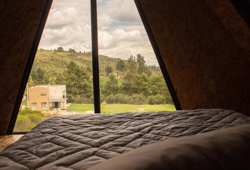 بنسيون Cabañas Villa Helena