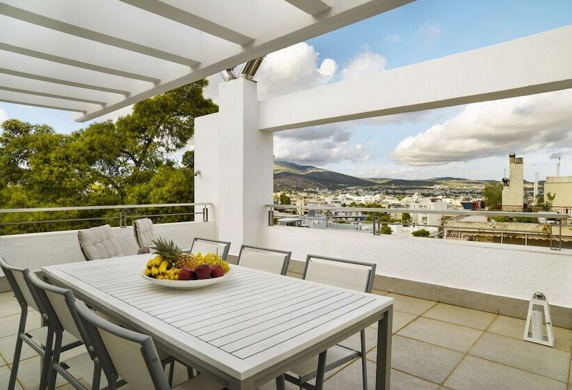 פנסיון The Coolest Loft & Terrace Varkiza Sv