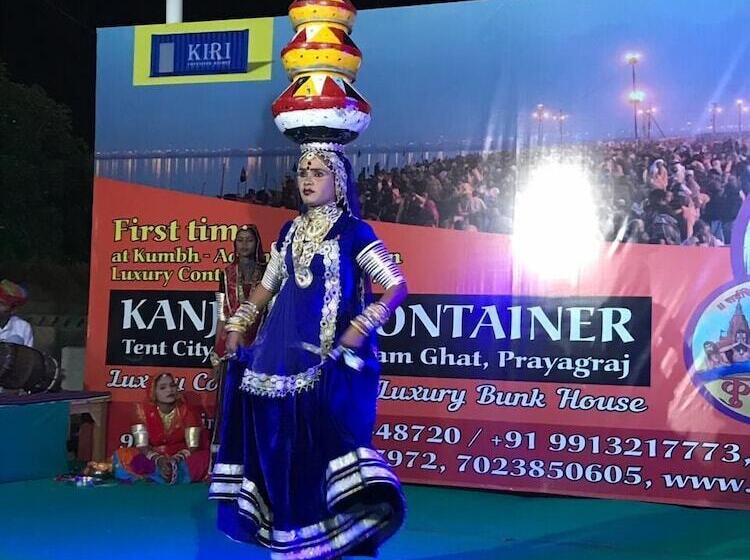ホテル Kanj Kiri Container Tent City Kumbh