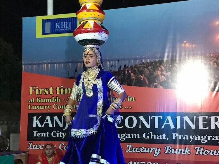 ホテル Kanj Kiri Container Tent City Kumbh