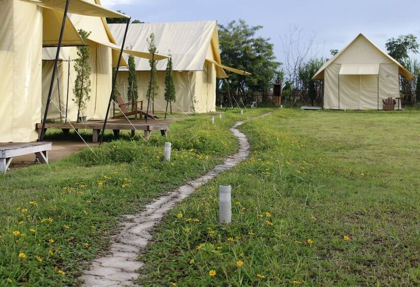 בית מלון כפרי Rai Ruen Rom Organic Farm