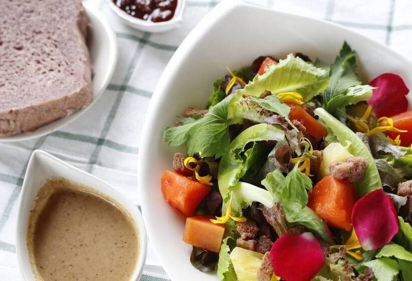 בית מלון כפרי Rai Ruen Rom Organic Farm