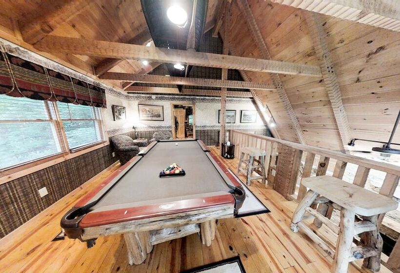 Streamsong Secluded Creek View Cabin With Hot Tub And Pool Table By Redawning