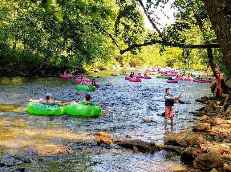 Bear Creek Lodge And Cabins In Helen Ga   Pet Friendly, River On Property, Walking Distance To Downt