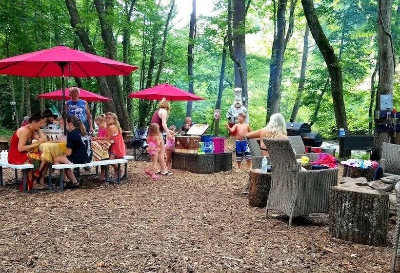 Bear Creek Lodge And Cabins In Helen Ga   Pet Friendly, River On Property, Walking Distance To Downt