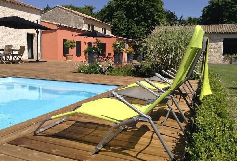 住宿加早餐  Chambre D Hôtes La Grange D Aunis