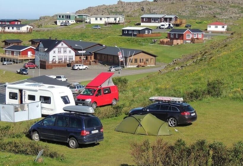 هتل Framtid Camping Lodging Barrels