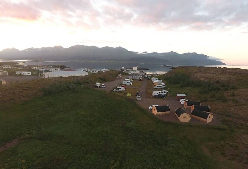 هتل Framtid Camping Lodging Barrels