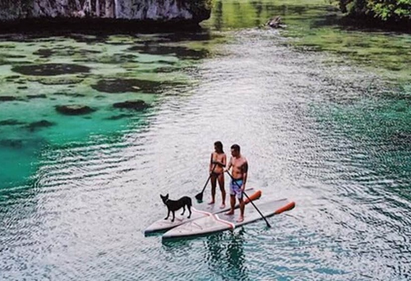 Отель Ngellil Nature Island Resort