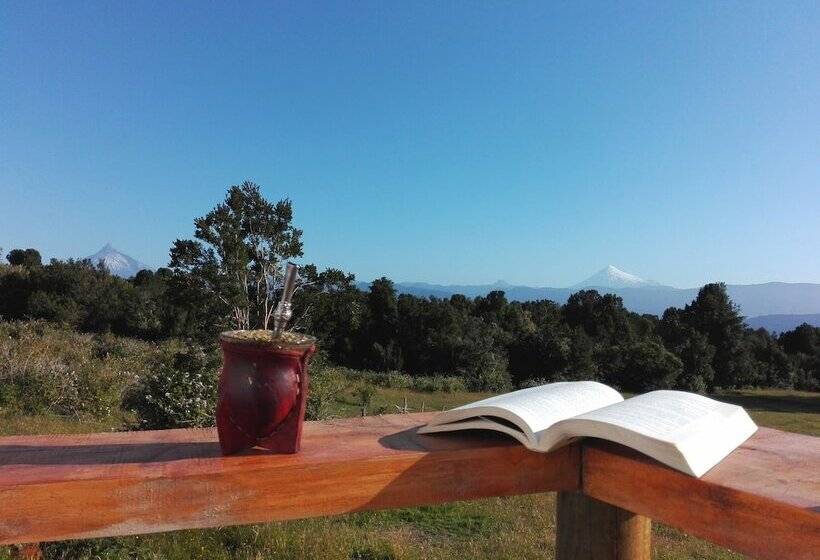 Yurt In Puyehue With Volcano Views
