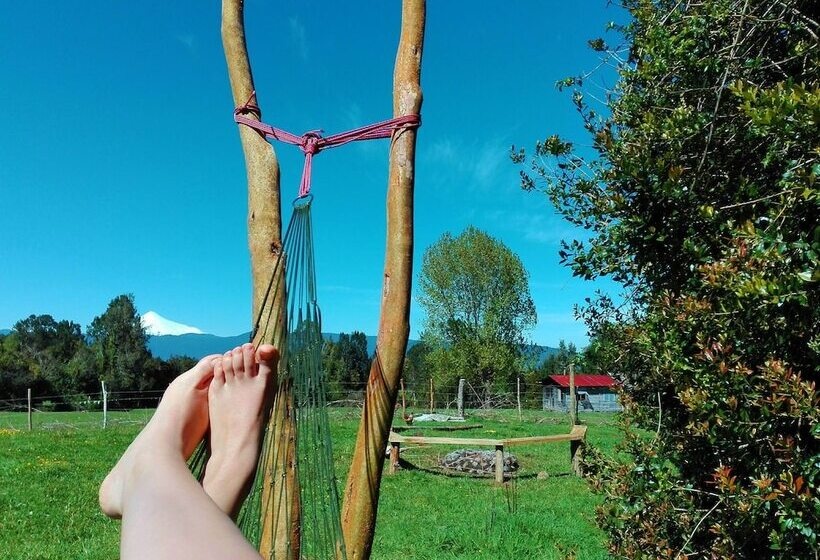 Yurt In Puyehue With Volcano Views