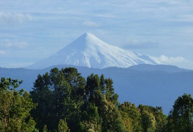 Yurt In Puyehue With Volcano Views