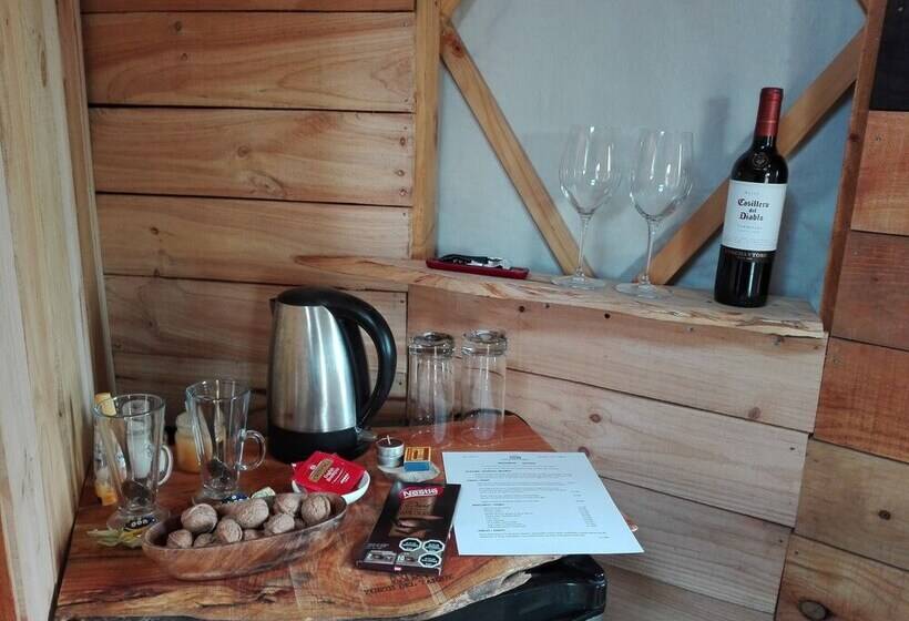 Yurt In Puyehue With Volcano Views