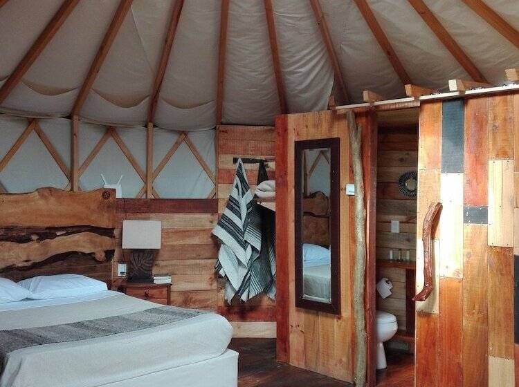 Yurt In Puyehue With Volcano Views
