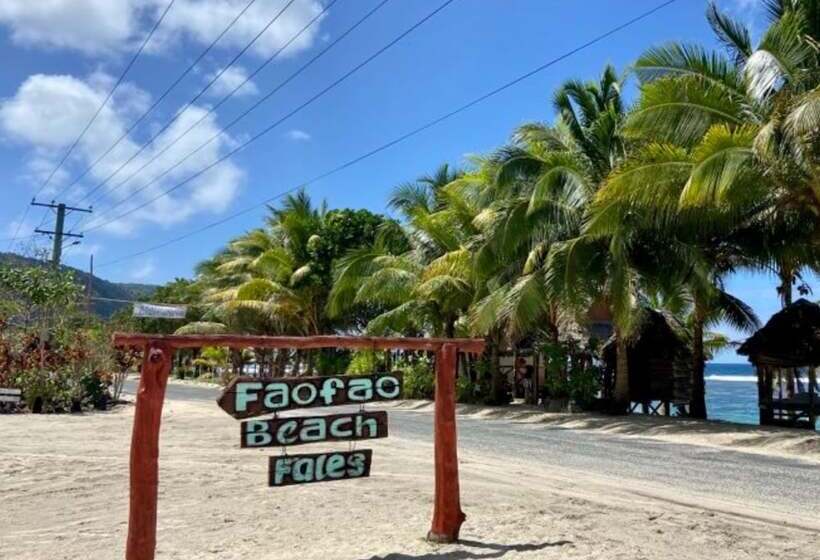 هتل Faofao Beach Fales