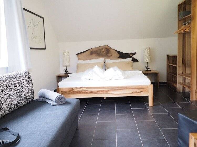 ホテル Ferienhaus Hirschloser