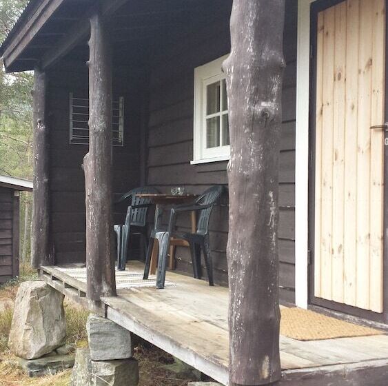 בית מלון כפרי Telemark Camping & Inn Campground Cabins
