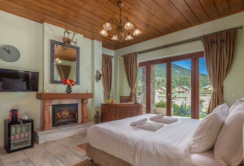 בית מלון כפרי Vip Chalet 4 Seasons