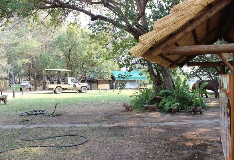 酒店 Ndhovu Safari Lodge   Campground
