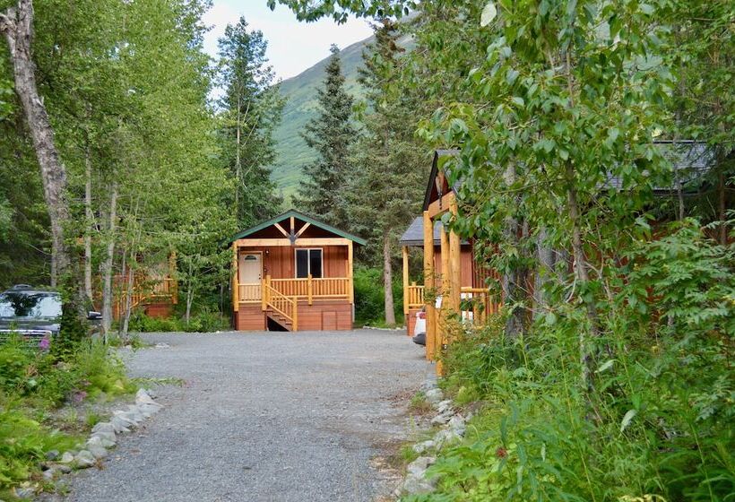 酒店 Summit Lake Lodge