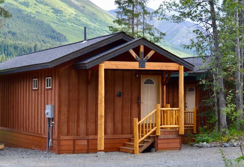 酒店 Summit Lake Lodge