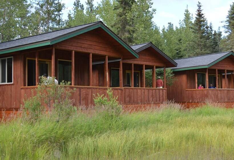 酒店 Summit Lake Lodge