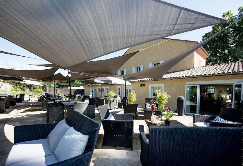 酒店 Logis Hôtel La Magnanerie Côté Bistro