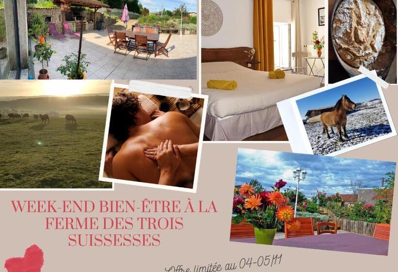 פנסיון La Ferme Des 3 Suissesses