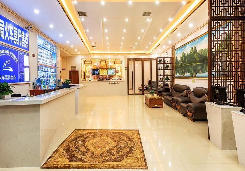 Otel Greentree Inn Guilin Lingui District Jinshan Square Jinshui Road Express