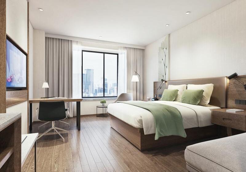 Отель Greentree Inn Tangshan Nanhu International Exhibition Center