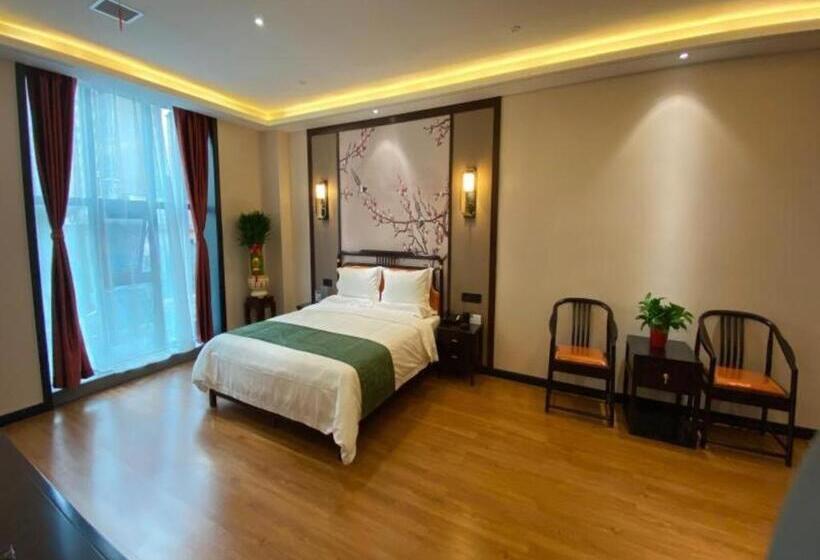 Отель Greentree Inn Express Datong Highspeed Railway Station Wanda Plaza Fangte