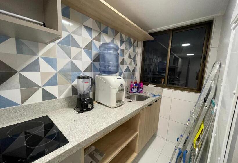 Mana Beach Experience  Muro Alto  Flat Luxo 2 Qtos