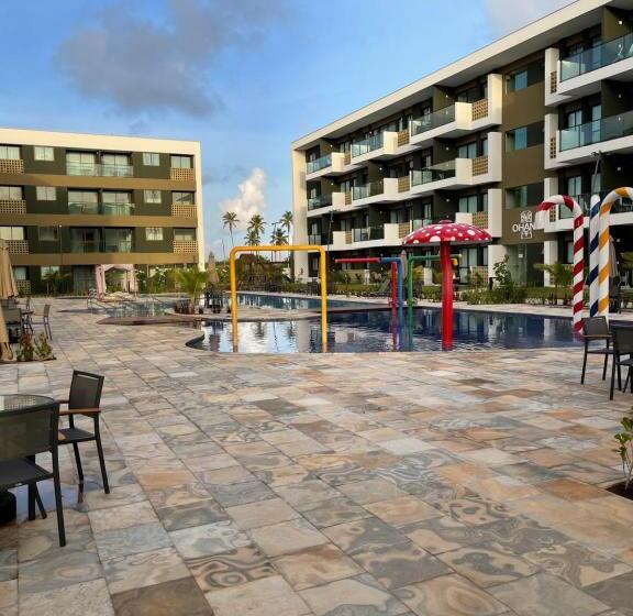 Mana Beach Experience  Muro Alto  Flat Luxo 2 Qtos