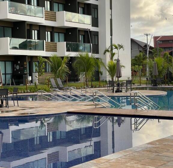 Mana Beach Experience  Muro Alto  Flat Luxo 2 Qtos