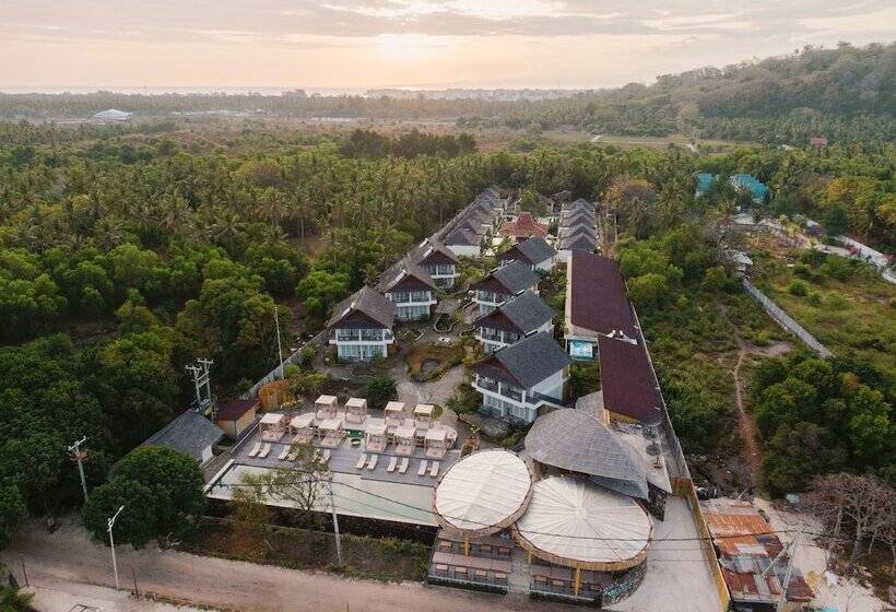 ホテル Kardia Resort Gili Trawangan A Pramana Experience