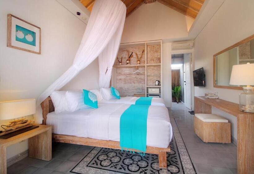 ホテル Kardia Resort Gili Trawangan A Pramana Experience