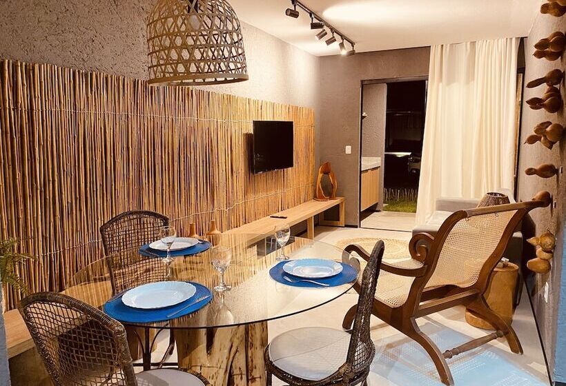 مبيت وإفطار Villas Patacho   Milagres Ap 002 Bloco F