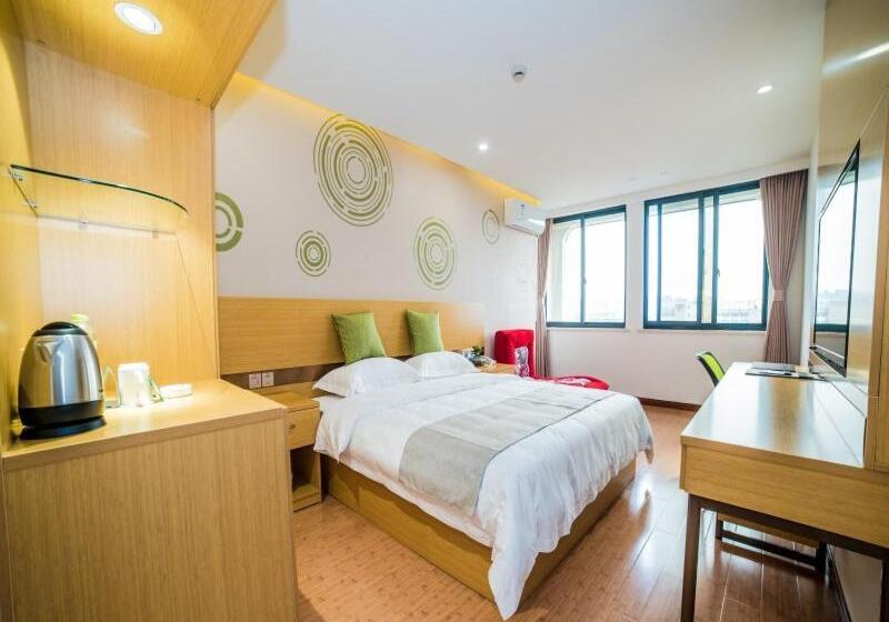 בית מלון כפרי Greentree Inn Zhejiang Ningbo District Huashan Road And Huanghe Road Express